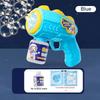 Space Astronauts Fully Automatic Bubble Gun Rocket Bubbles Machine Automatic Blower With Bubble Liquid Plaything For Kids Bubble Present