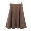 Paul Smith Black Wool Blend Mini Length Flare Skirt 38 Brown BLACK Women Used
