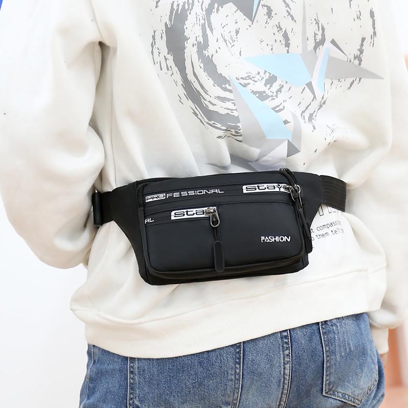 Fashion Men's Waist Pack Brand Casual Women Belt Bag High Quality Unisex New Leisure Phone Pack Versatile Male Breast Bag