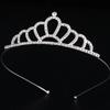 Alloy Diamond-encrusted Children's Headband and Hairband. Metal-encrusted Diamond Princess Hairband for Girls and Small Crown.