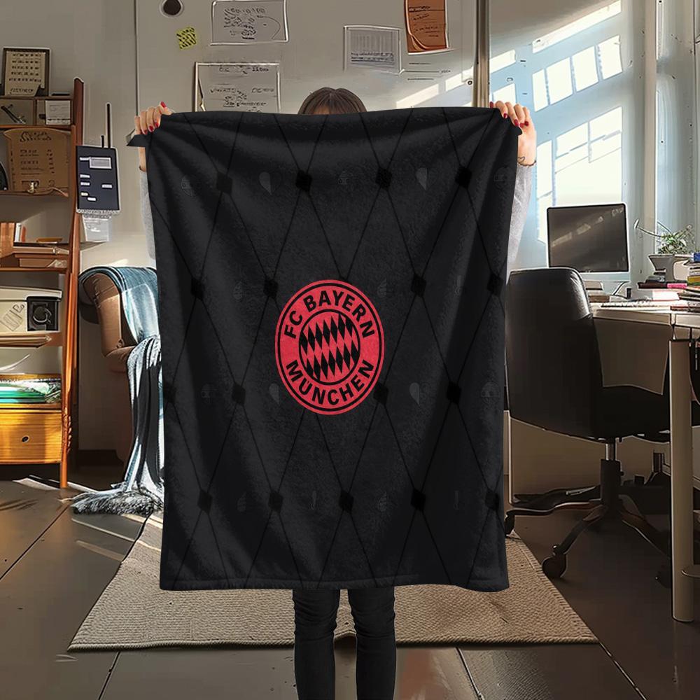Bayern Munich2 Flannel Blanket, High quality Comfortable for All Seasons, Home Decor, Warmth and Comfort
