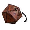 Keep Tidy Large Capacity Useful Vintage Role Play Game Dices Organizer Bag with Drawstring Dices Bag
