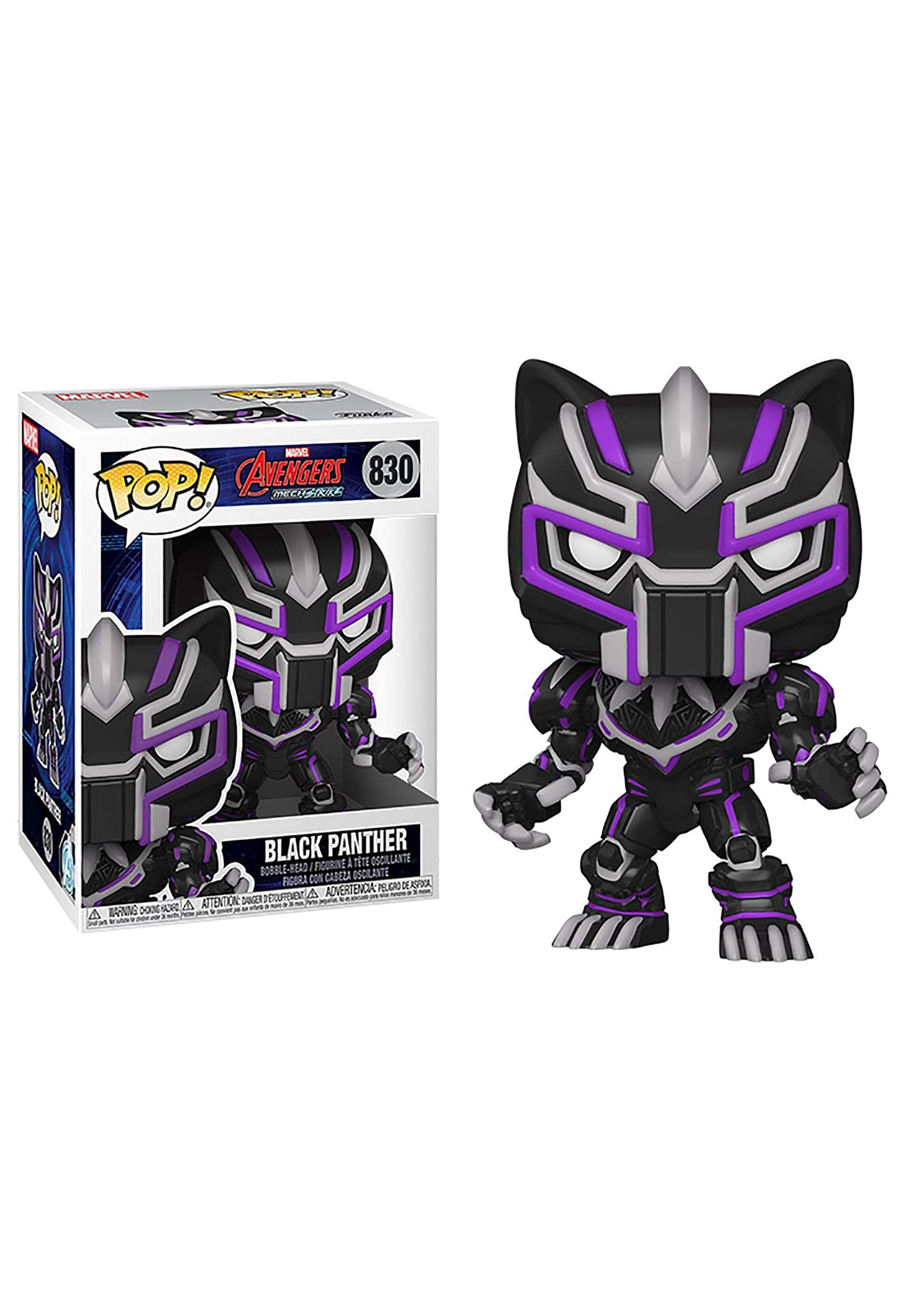 

Фигурка FUNKO Marvel Черная пантера POP! MARVEL Мех- чёрный