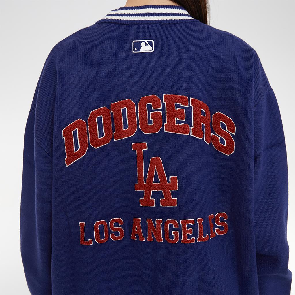 New MLB Los Angeles Dodgers Knitwear Unisex Navy Blue 3AKCV0134-07NYS