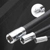 Flexible Shaft 1/4 3/8 1/2 High Torque Extension Bar Conversion Head Drive Socket Ratchet Wrench Hand Spring Post Extension Rod