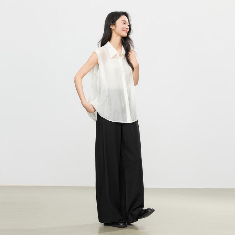 Elva' Island Women's Casual Wide-Leg Pants