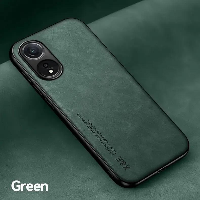 Shockproof Case for OPPO A79 A78 A58 A38 A18 A98 5G A17 A57 A57S A95 Protective Cover Car Magnetic Holder Protection Phone Textured Full Protection