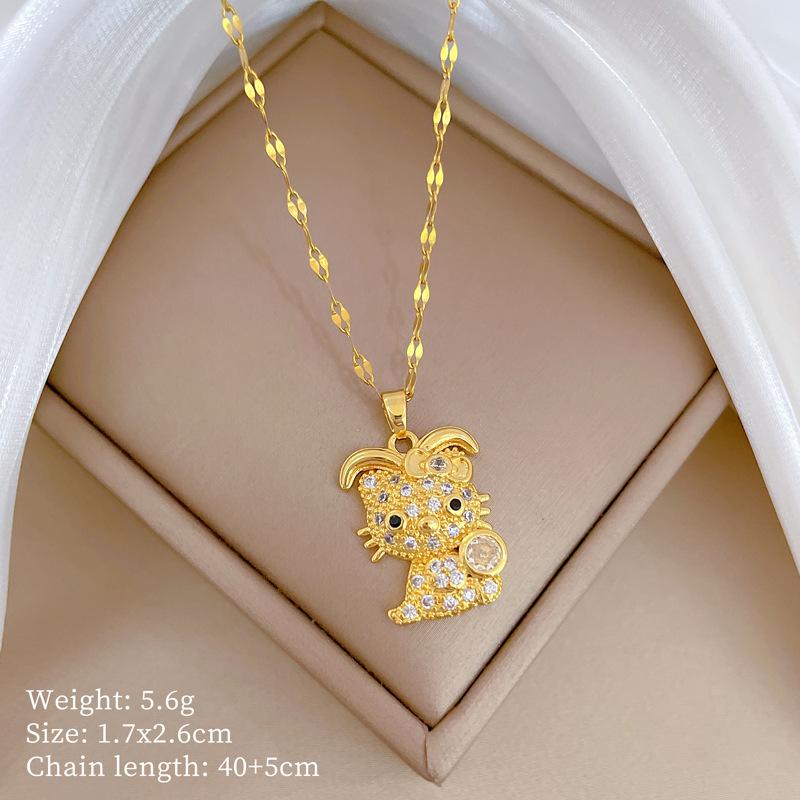 Planet Starry Sky Full Of Diamonds, Slightly Inlaid Design Temperament Shining Necklace Female, Simple Pendant