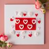 Heart Modelling Clay Earring Mold Mini Heart Earring Jewelry Ornament