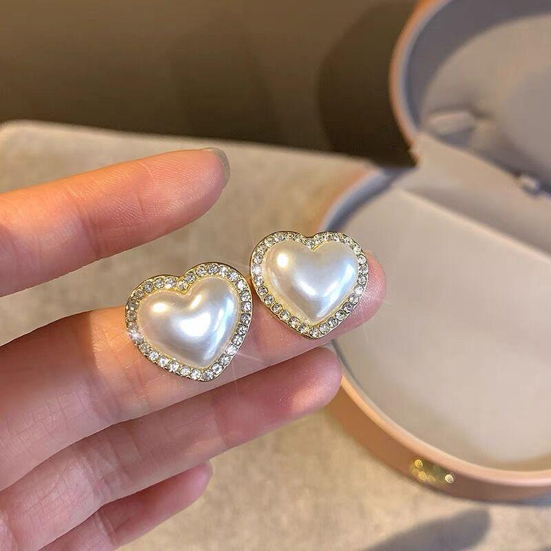 Korean Fashion Shining Rhinestone Hollow Square Drop Earrings For Women Girls Vintage Crystal Luxury Jewelry Party Gifts