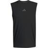 D4T Tank Tops Men's Black Crew Neck Moderate KD0373
