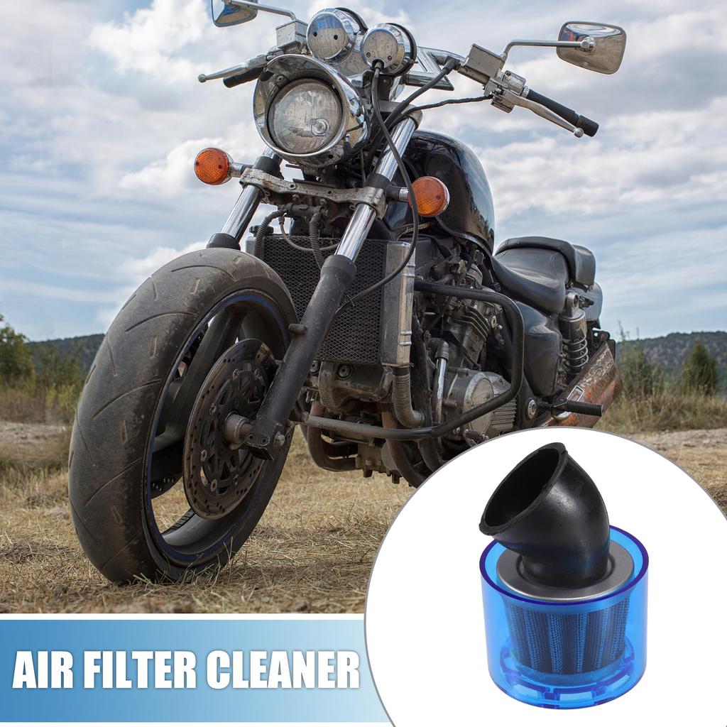 A ABSOPRO Air Filter Vent 42mm/1.65" for Most 110-125cc Motorcycles, ATVs, Mopeds, Dirt Bikes, Race Bikes Blue