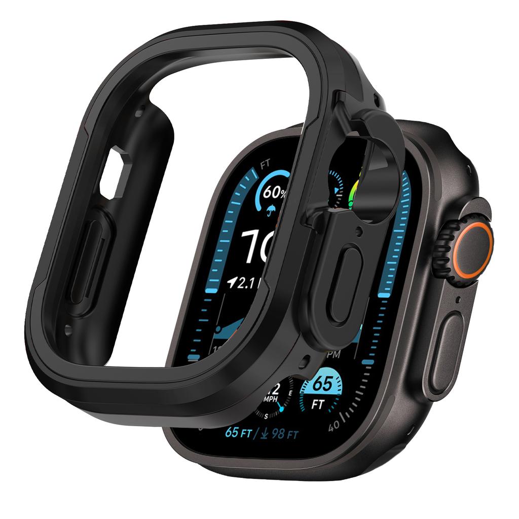 Metal Case For Apple Watch Ultra 3 49mm Accessories Protector TPU Bumper Tempered for iWatch Series11 10 9 8 7 6 Se 46mm 45mm 41mm 44mm 40mm Cover