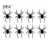 Spider Magnetic Decoration 1/4/8Pcs 3D Refrigerator Magnet for Halloween, Scary Fake Office Cabinet Decor Decoration, Halloween Prank Props,