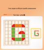 Mosaic 3D Wooden Puzzle Building Blocks for Kids