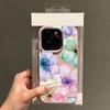 Balsam Flower Pattern Phone Case For Iphone 17 13 16 Plus 11 Pro Max 12 15 14 17E 16E Non-Yellowing Shockproof Back Cover
