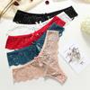 3pcs/ Lot Sexy Lace Underwear for Women's T Panties Low Waisted Lace Seamless Large Size Thong