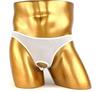 Pupule holomua Sexy Bikini Super Boxer Briefs Men's Front-Open T-Back Panties, Underwear, Front-Opening, C-String, O-Back Briefs, Sexy, Low-Rise,