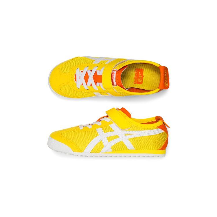 Onitsuka Tiger Mexico 66 Ps Non-Slip Low-Top Sports Casual Shoes Kids sneakers Yellow 1184A128-750
