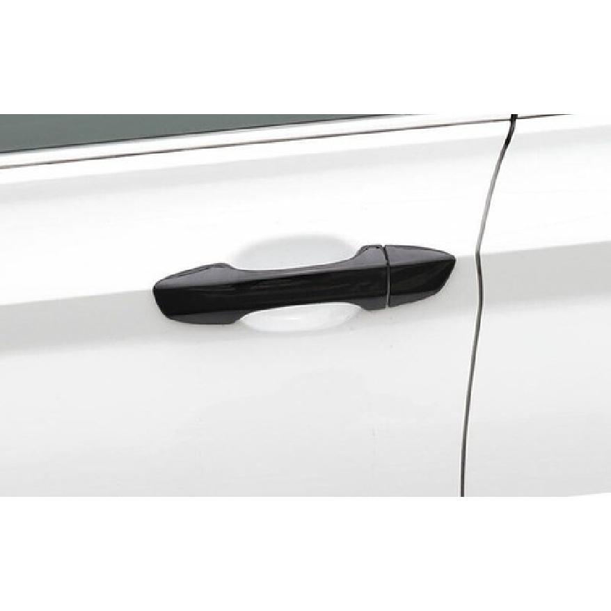 For Volkswagen Jetta Mk7 - ABS Black Car Door Handles Cover Trim Decor