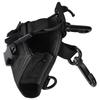 Portable Nylon Shoulder Strap Belt Case Holder Bag Pouch for Walkie Talkie Two Way Radio  Black