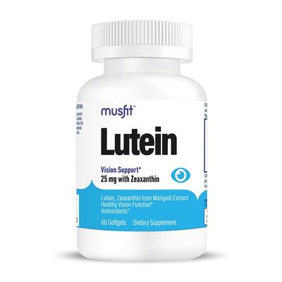 Lutein Vision Support 25 Mg with Zeaxanthin, 60 Softgels