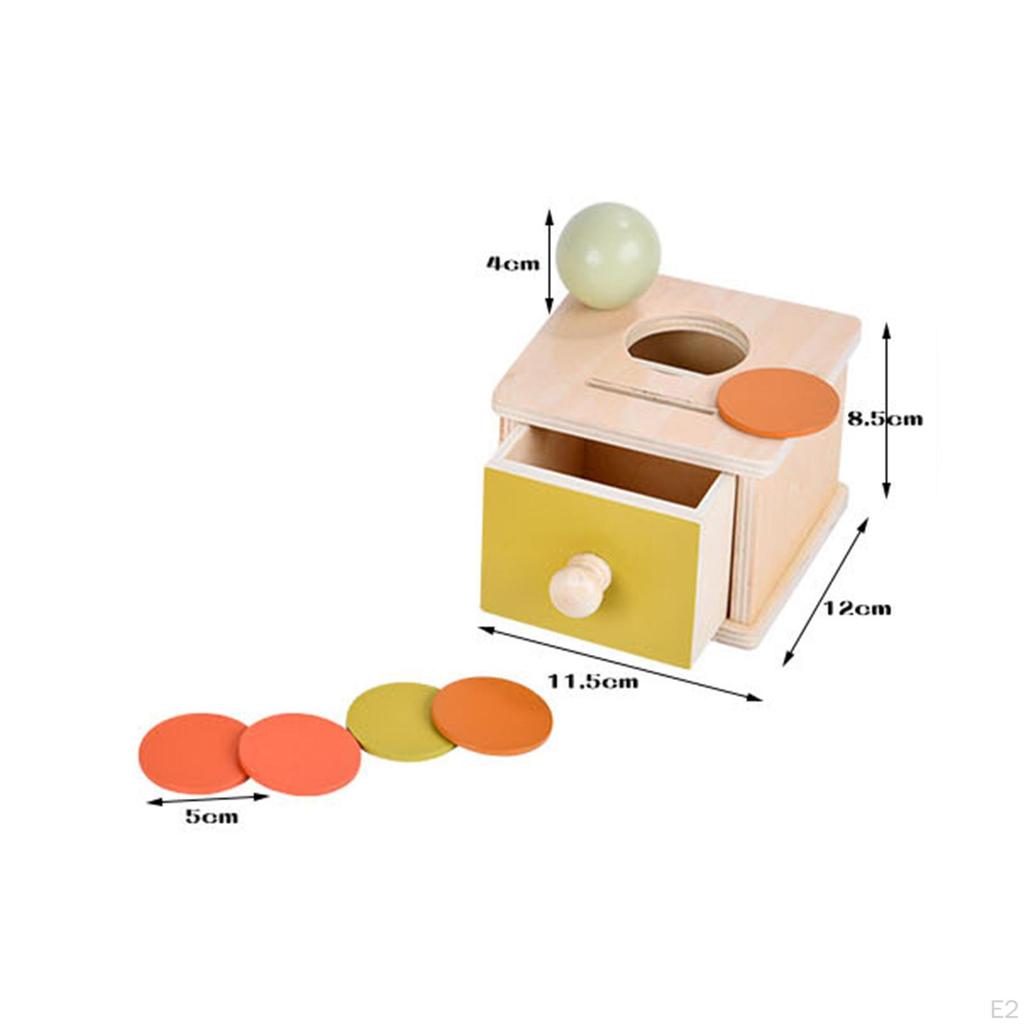 Ball Drop Activity Box for Infant Developmental Play Gift Kids