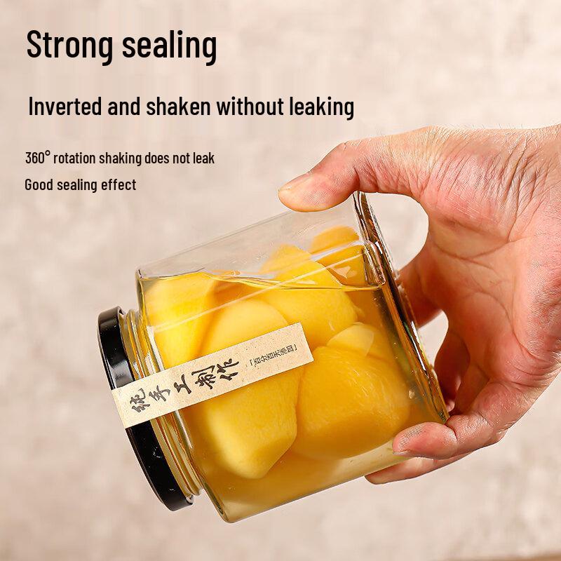 Versatile Glass Food Storage Jars