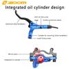 ZOOM Hydraulische Fahrradbremse HB-875 Mountainbike Scheibenbremse Vorne 800mm / Hinten 1400mm Hydraulische Bremse MTB Fahrradzubehör