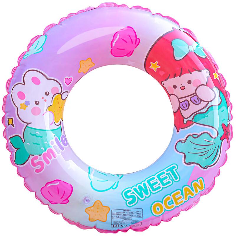 Kids Cartoon Inflatable Swim Ring