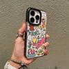 Creative Graffiti Cartoon iPhone16 Mobile Phone Case Apple 13promax Xiaohongshu Same 11 Silicone Protective Case
