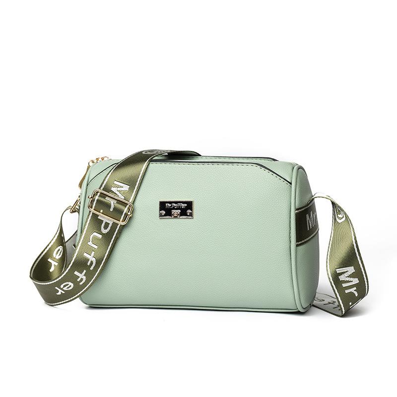 New Spring and Summer Pillow Bag Wide Shoulder Strap One Shoulder Cross Span Bag