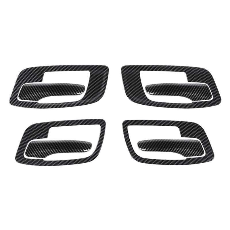  ABS Interior Door Handle Decoration Protective Cover Sticker Fit For Dodge Charger For 300C 2011 Up Exterior Accessories