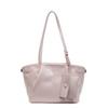 Minimalist Pu Bag For Women With Zipper Closure And Inner Pouch For Daily
