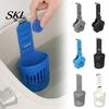 Cleaning Tablet Dispenser for Toilet Tank Holder, Adjustable Hanging Controlled Dispenser, with Rustproof Bleach Storage Basket Hook, Plastic Carrier