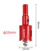 Metal Hole Opener Diameter 15/16/20/22/25mm Water Pipeline Woodworking Metal Aluminum Gypsum Board Drill Bit Drilling Tool