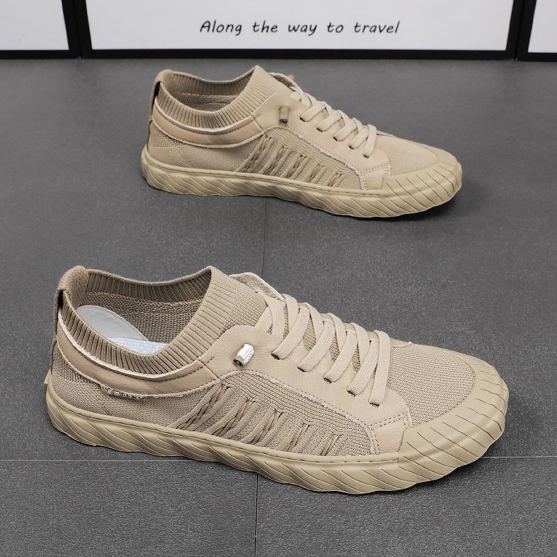 Men's Shoes 2024 Spring and Autumn New Breathable Ice Silk Work Work Lazy One Pedal Leisure Summer Old Beijing Cloth Shoes