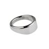 Stainless Steel Bevelled Design Penis Ring Men's Sexual Stimulation Device Chastity Foreskin Glans Lock Ring Enhanced Pleasure