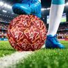Czech Republi Football Printed Size 5 Soccer Ball Wear Resistant Standard Adult Training Football Fan Gift for Indoor Outdoor Match Sports