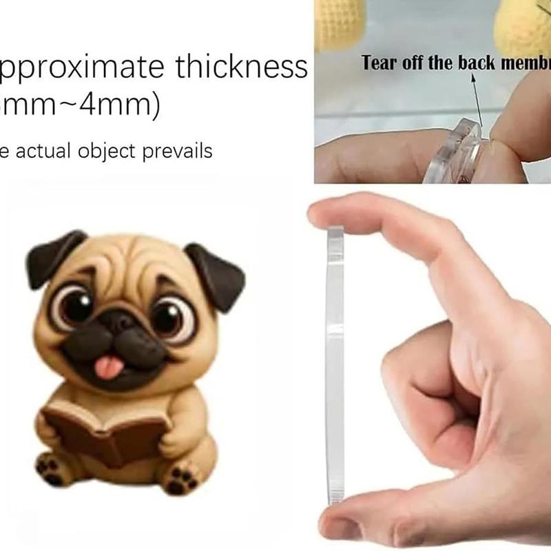 Mops Adventskalender 2025, 24 Tage Weihnachts-Adventskalender mit niedlichen Mops-Hängeornamenten, Weihnachtsgeschenk für Hundeliebhaber