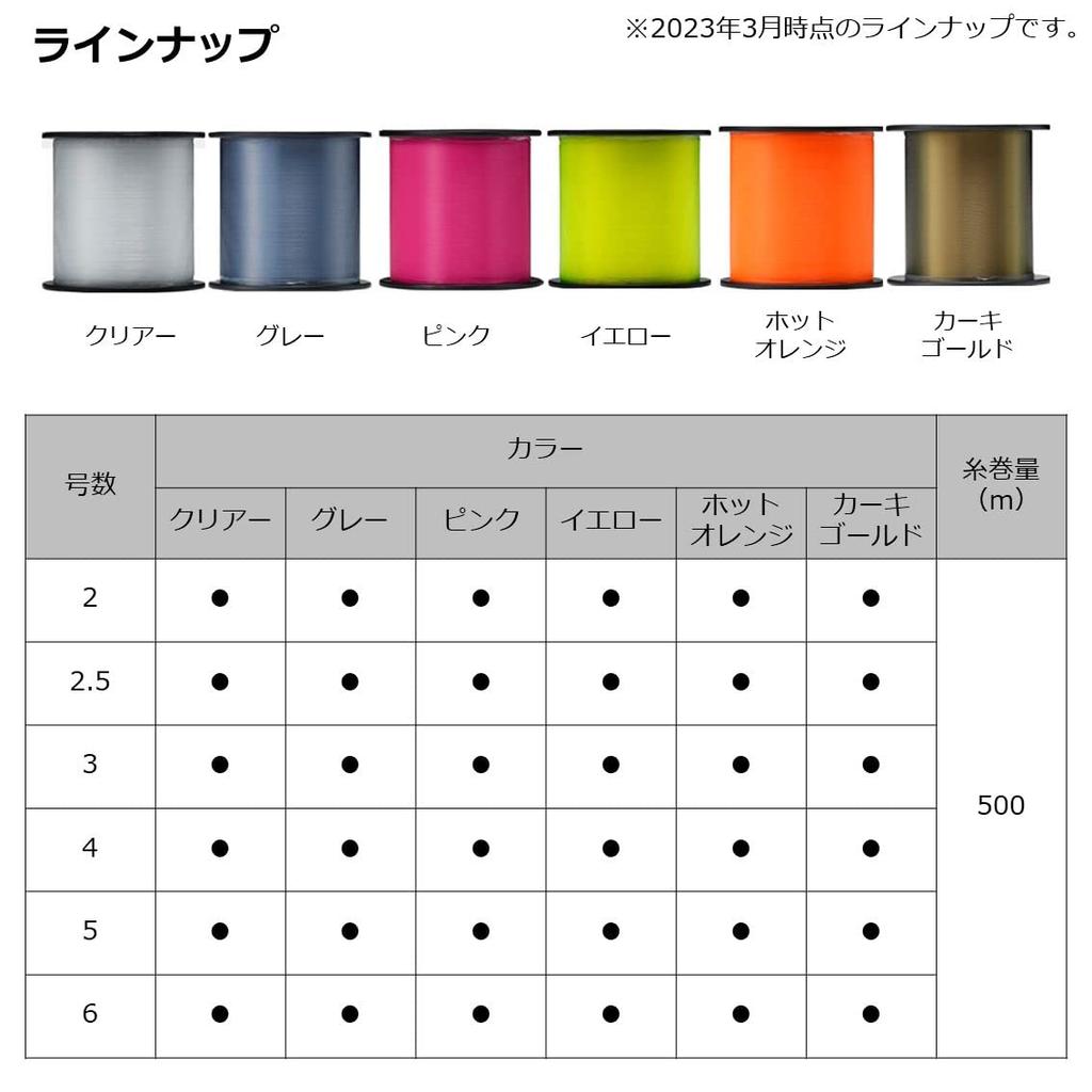 Daiwa Justron Pink Line 2-500 Bobbin/Nylon