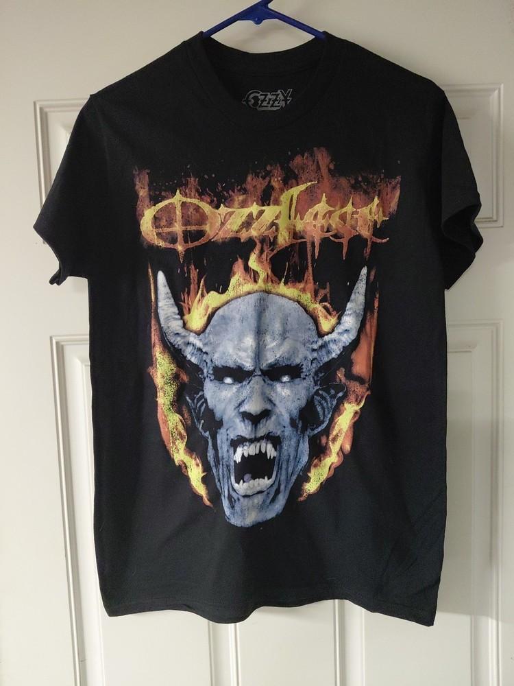 Ozzfest Demon Metal Bands Music Festival Tour Ozzy Ozbourne Shirt SMALL Tee Unisex T-Shirt M