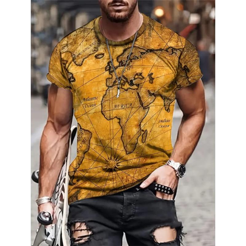 Visual Illusion 3D Print T Shirt Mens Designer Clothes Summer Women Casual Street Short Sleeve Tops Funny Oversized Kids Tees