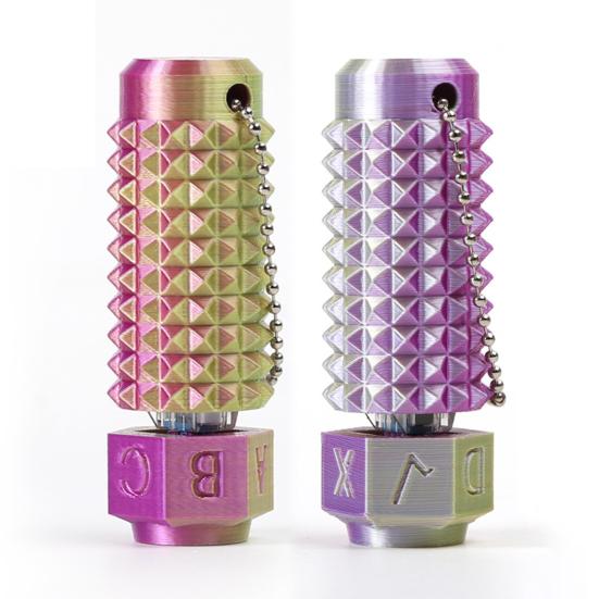 Little Ouchies Pain Fidget Toy Pain Stim Fidget Sensory Toy for Adults Teens 3D Printed Spiky Grippie Keychain for Stress Anxiety Relief