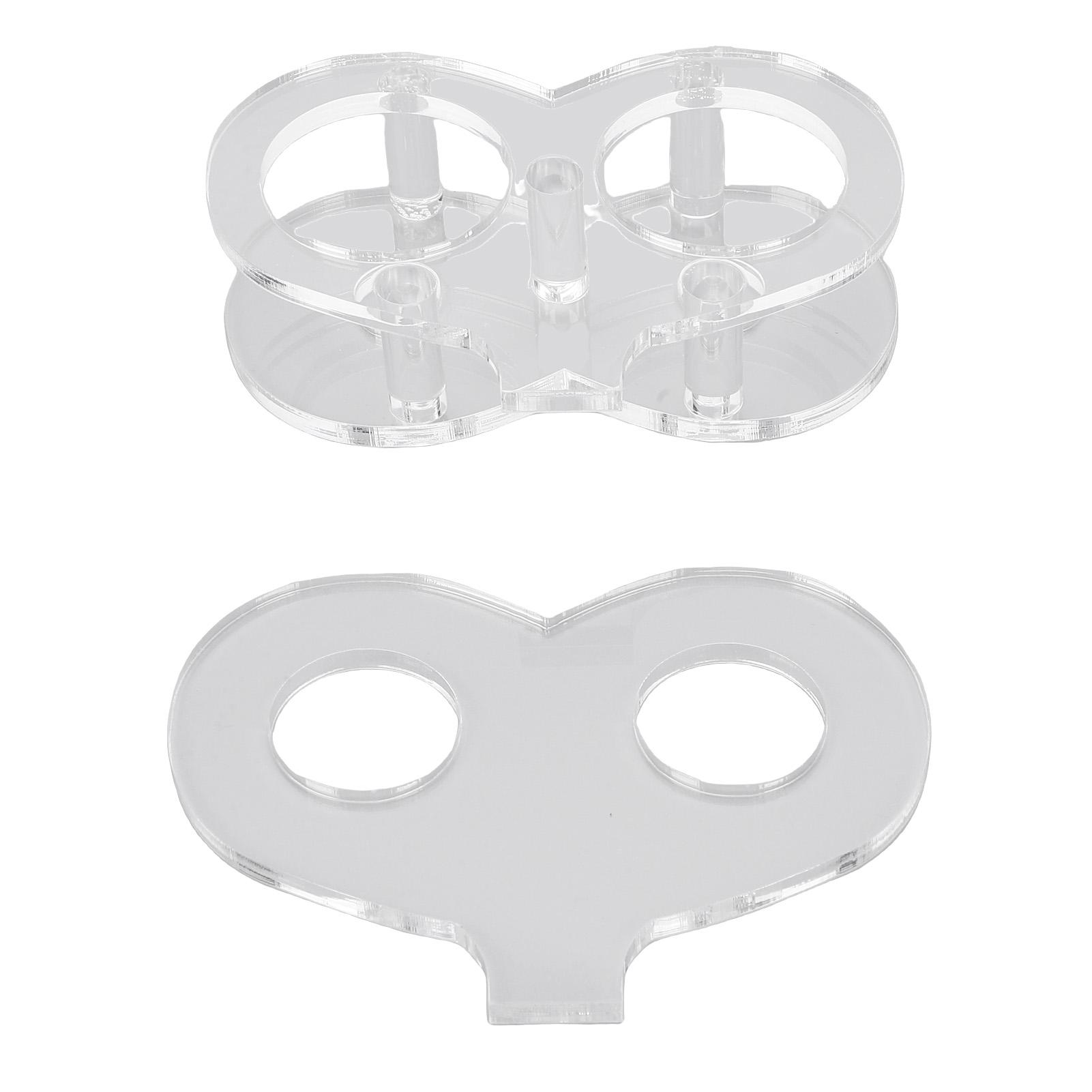 

Light Sword Wall Mount Stand 2 Holes Display Holder Acrylic for Storage Collection Living Room Office Porch Decor прозрачный