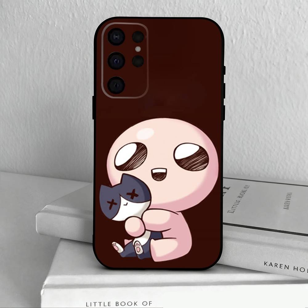 

T-The B-Binding Of I-Isaac-C Phone Case For Samsung S25,24,23,22,30,21,10,9,Ultra,Plus,Lite,FE,4,5 G Soft Black Case Samsung S21fe