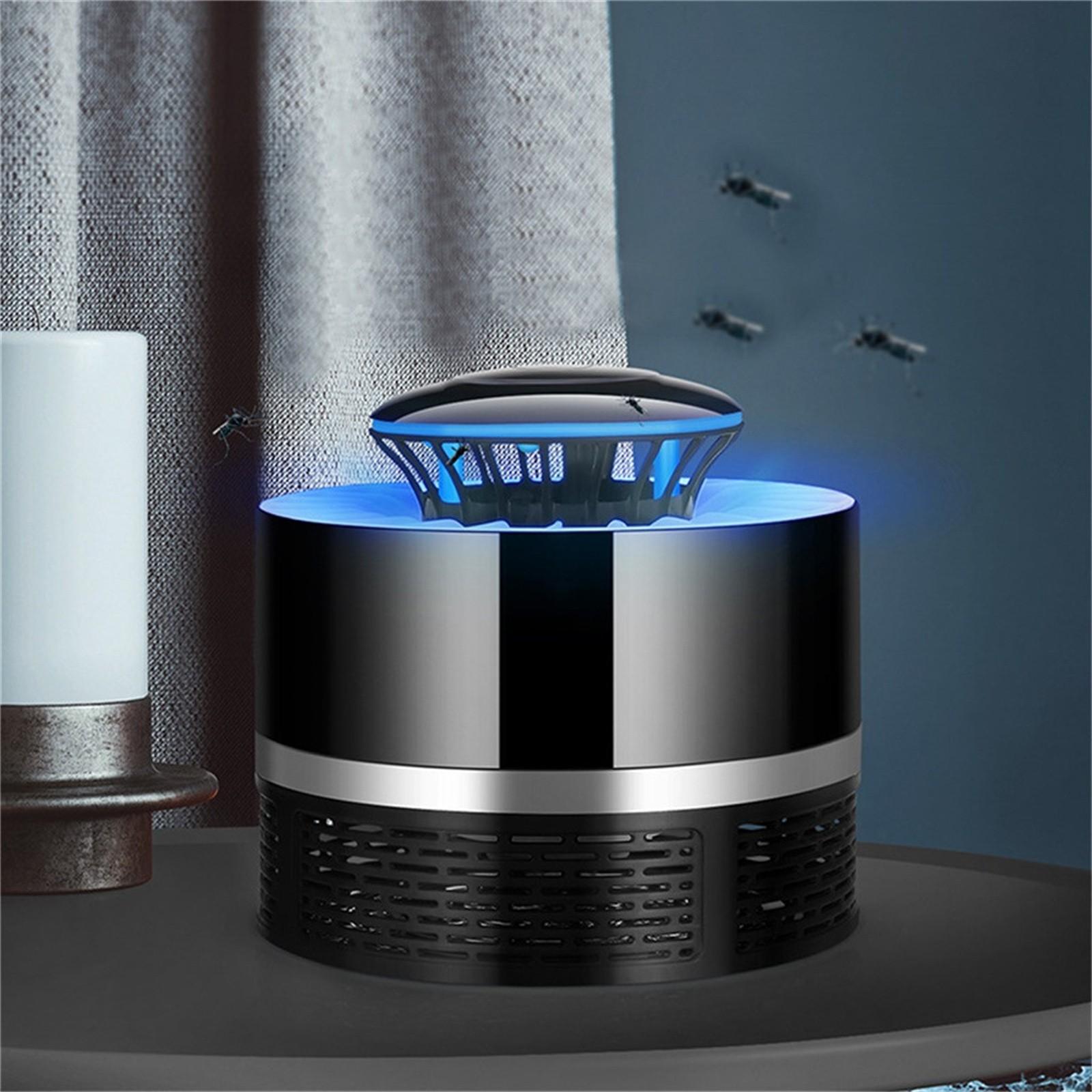 

Usb электрическая лампа-ловушка для насекомых-москитов и насекомых чёрный