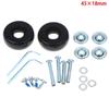 Universal Durable Silent Travel Luggage Casters Repair Replacement Suitcase Wheel Parts Wear Resistant Flexible