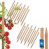 Kotarbau® Wooden Tomato Vegetable Garden Stakes Support For Shrub Trees 25 Cm Set Of 20