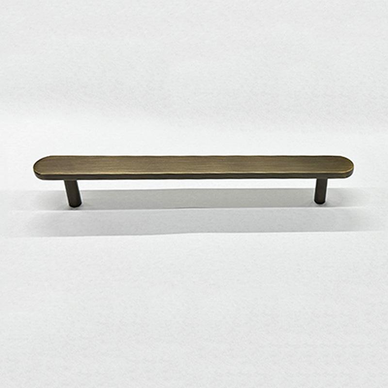 JOYLIFE Solid Brass Cabinet Pulls Modern Minimalist Handles French American Style Drawer Pulls for Wardrobe Kitchen